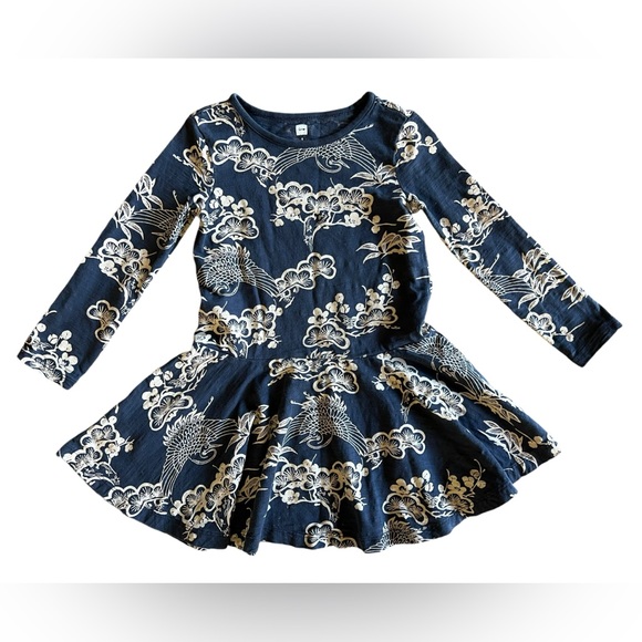Tea Collection Dresses Tea Collection Japanese Crane Print Kami